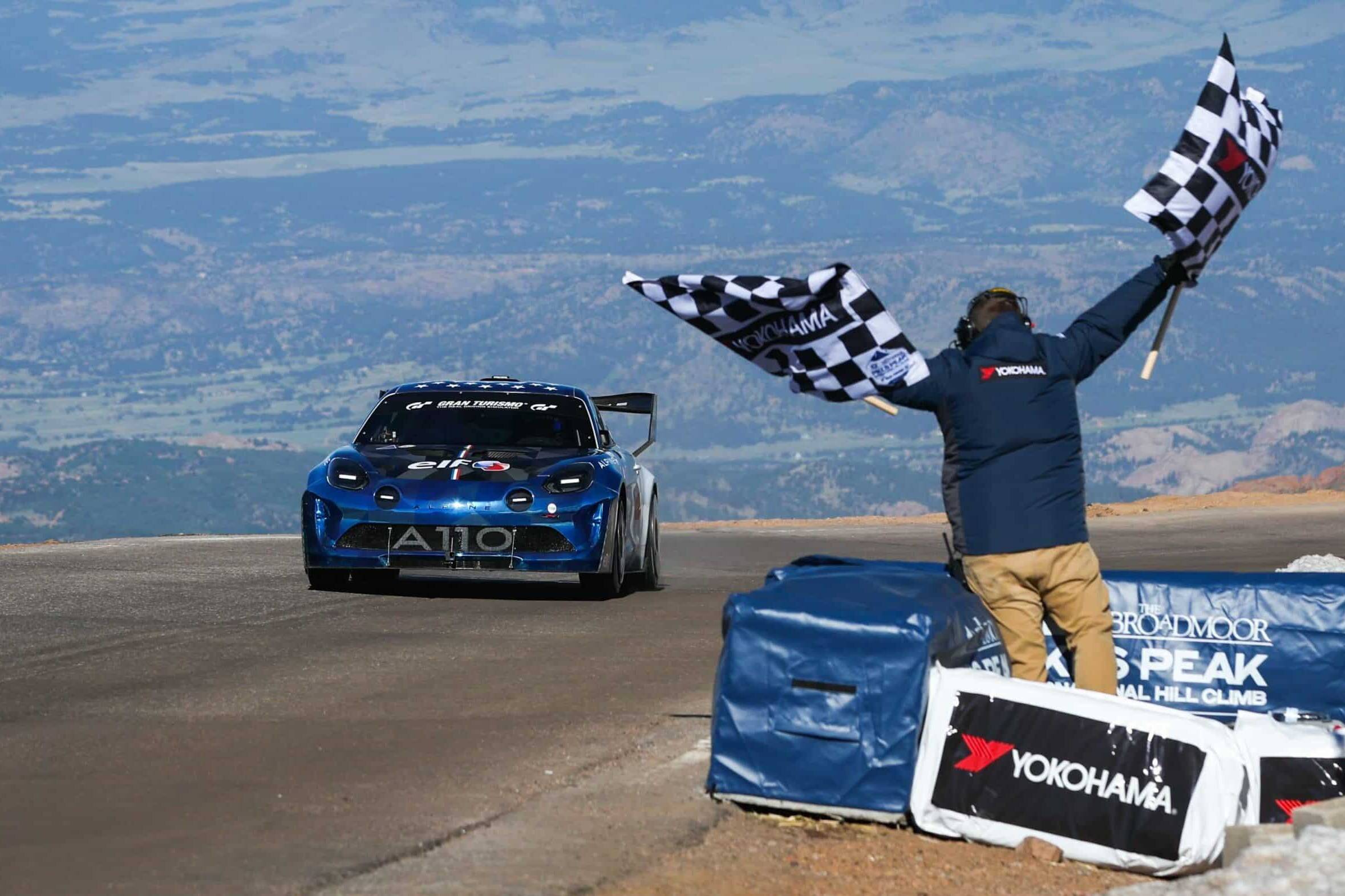 Raphaël Astier Pikes Peak Alpine A110