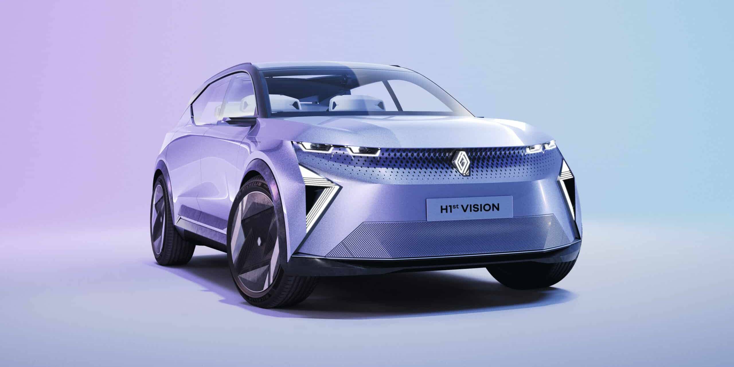 Viva Tech Viva Technology Renault concept-car Renault H1st vision voiture électrique