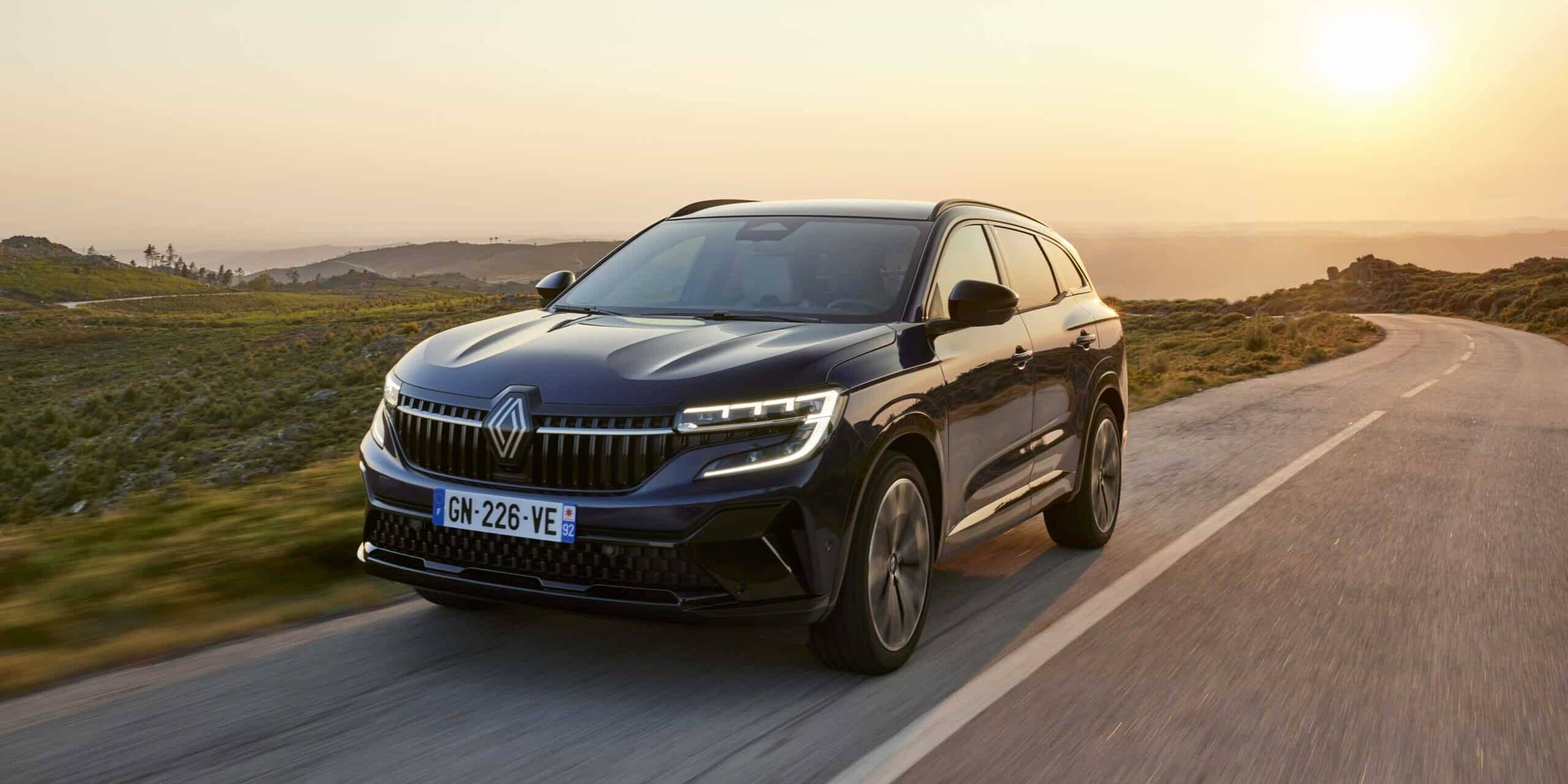 Essai Renault Espace 2023 SUV hybrides 7 places