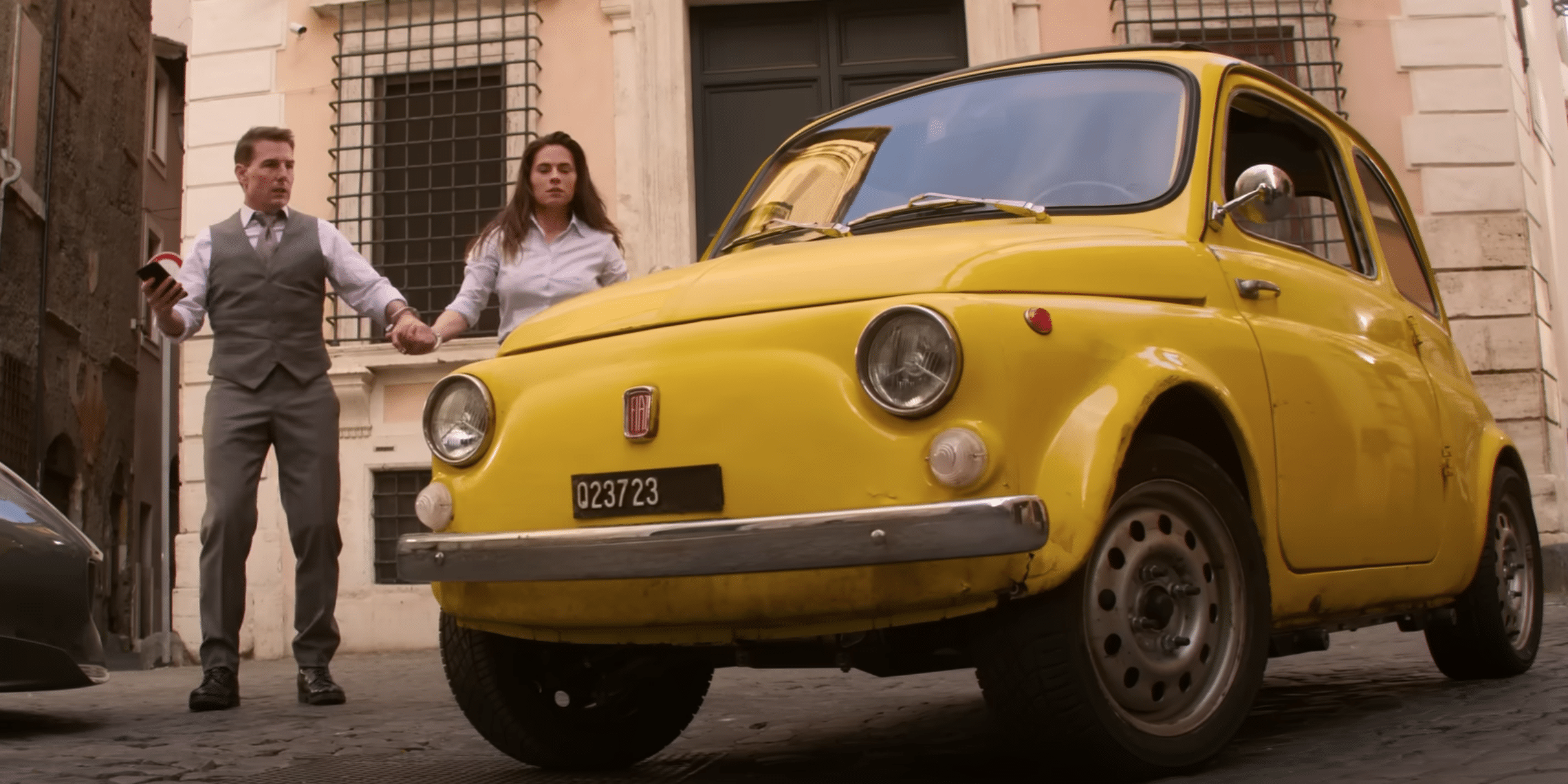 voiture électrique Rétrofit Fiat 500 Tom Cruise Mission Impossible