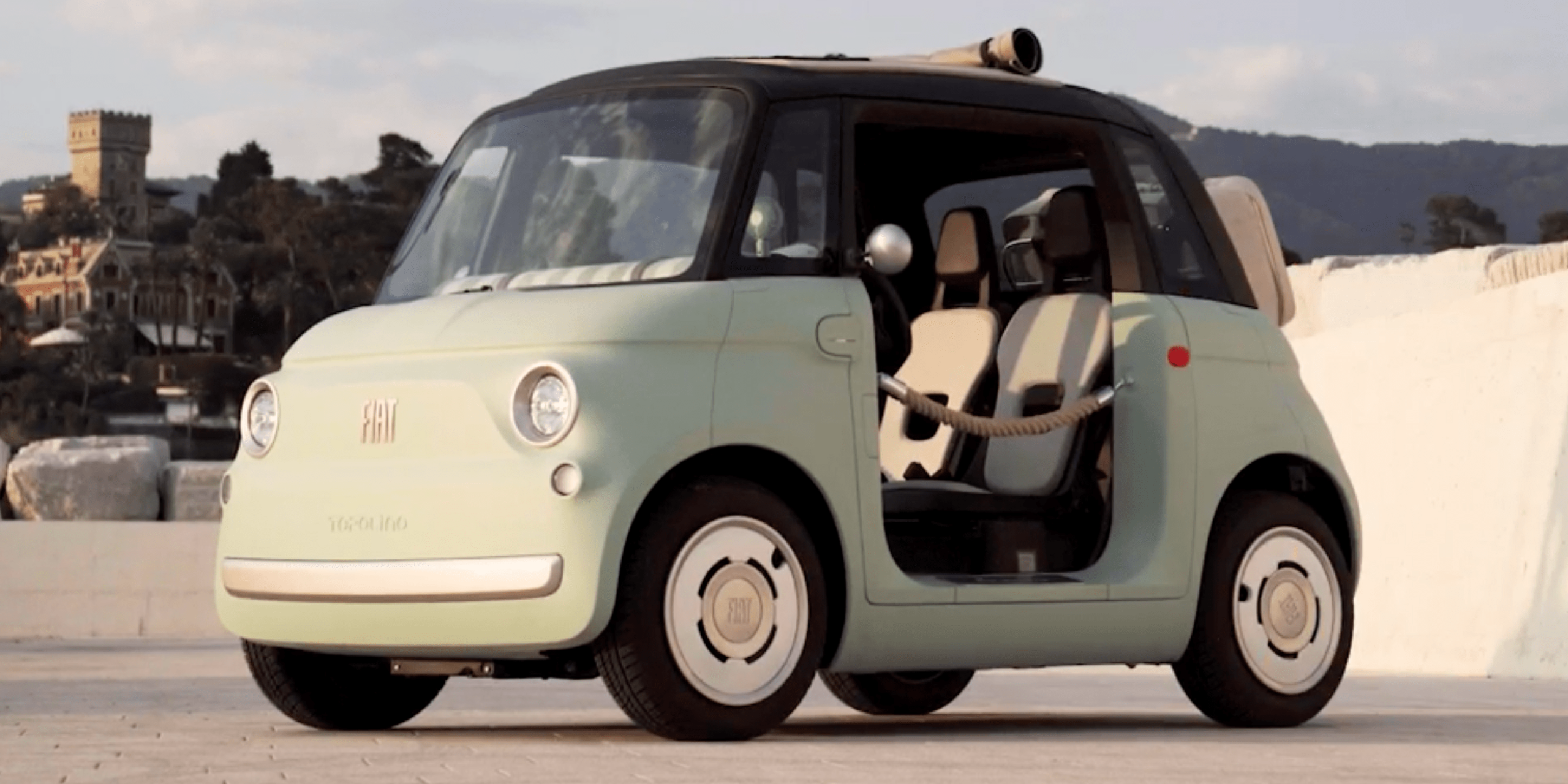 Fiat Topolino voiture électrique sans permis