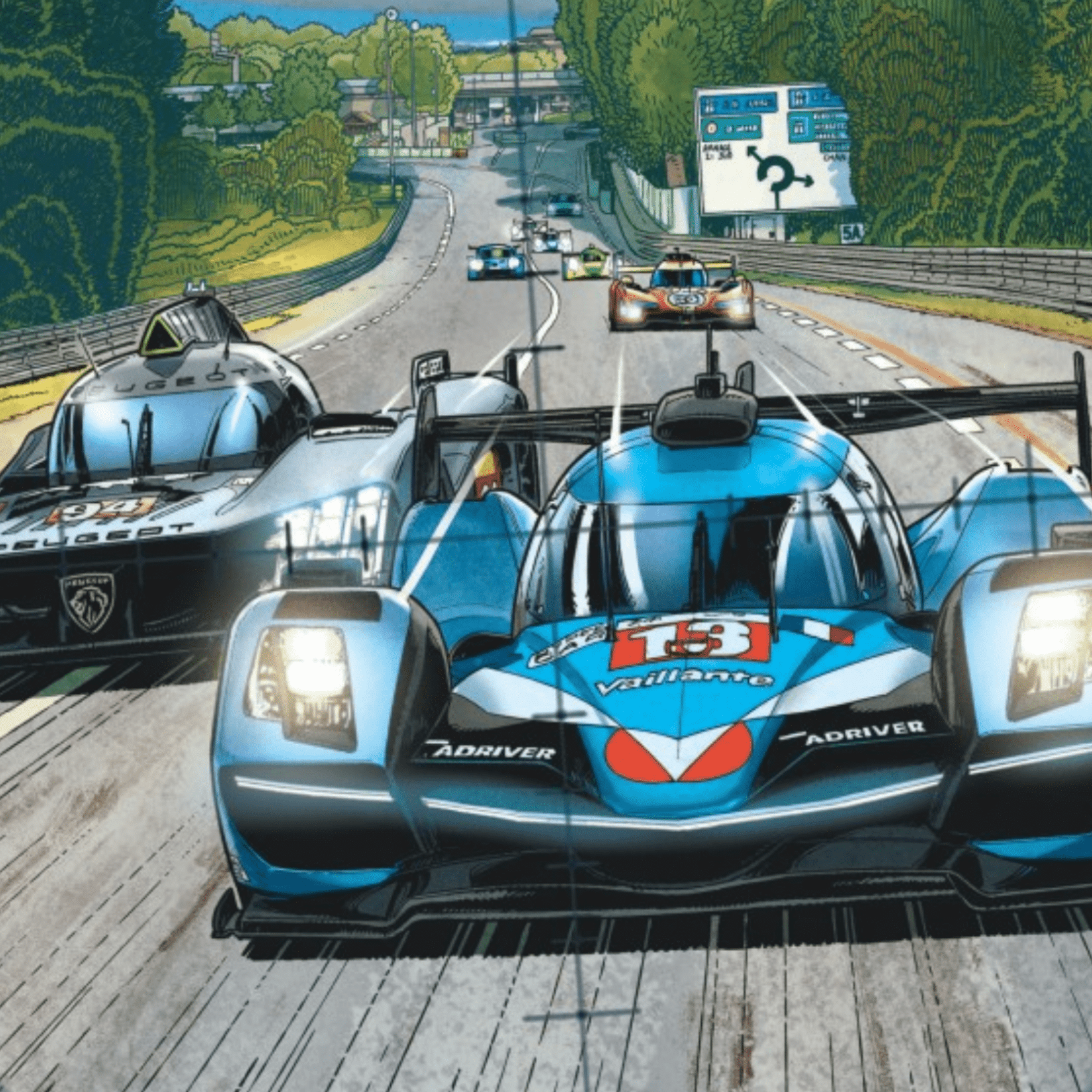Michel Vaillant La Cible 24 Heures du Mans 2023 Jean Graton