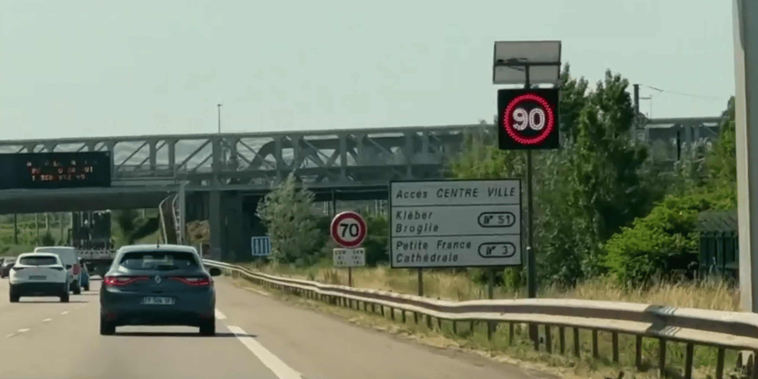 Strasbourg Panneaux de signalisation