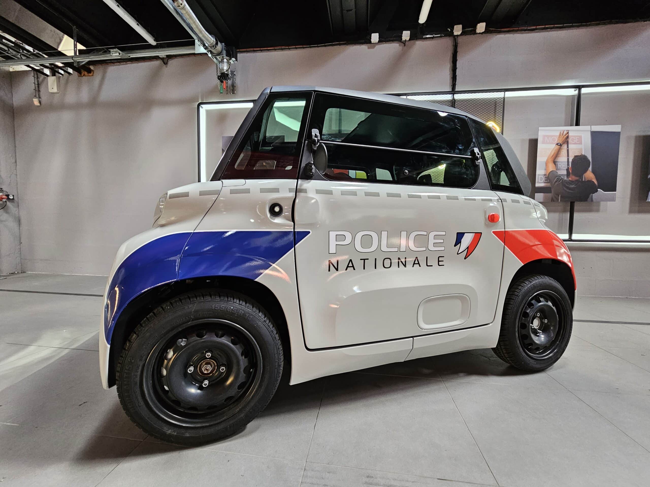 Citroën Ami : prochain véhicule électrique de la Police nationale ...