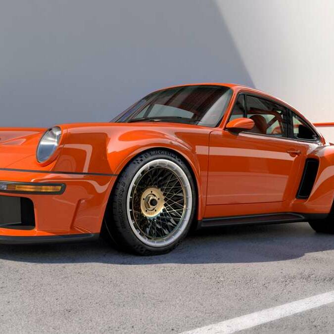 Porsche 911 Reimagined by Singer – DLS Turbo Singer Vehicle Design