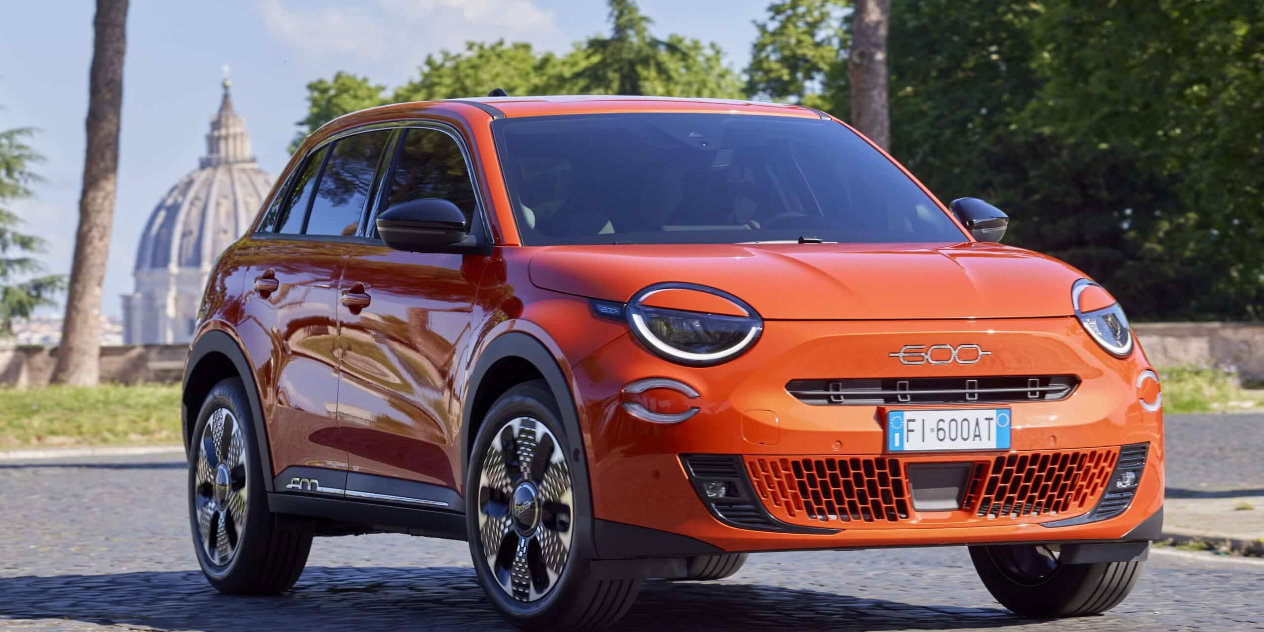 Fiat 600e voiture électrique