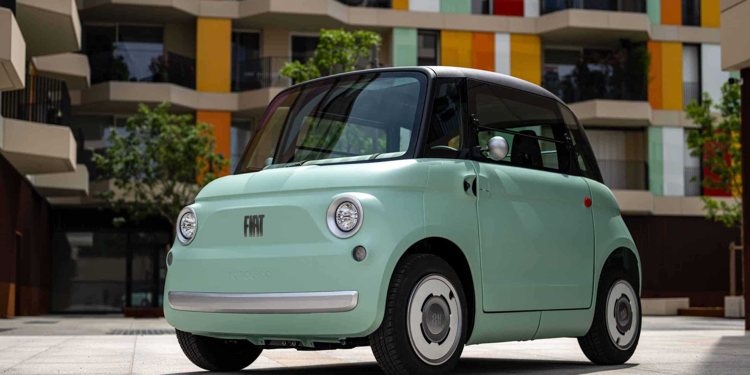 Fiat Topolino Citroën Ami voiture électrique