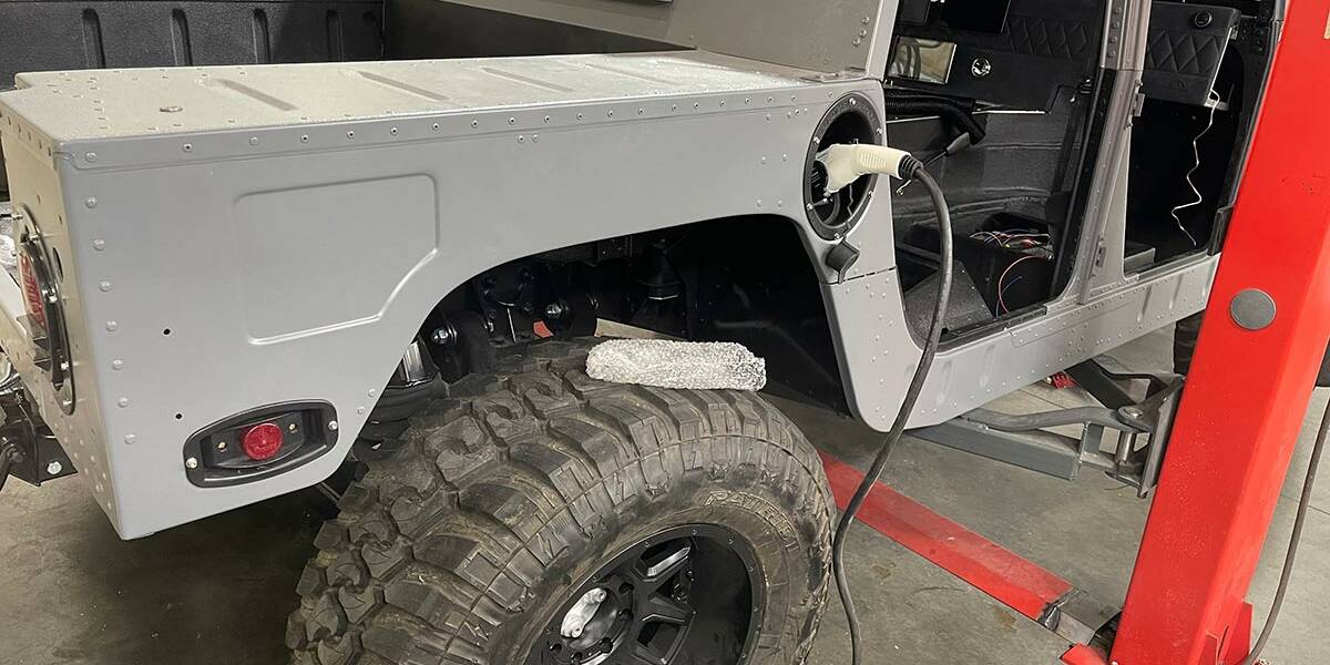 Hummer H1EV rétrofit voiture électrique