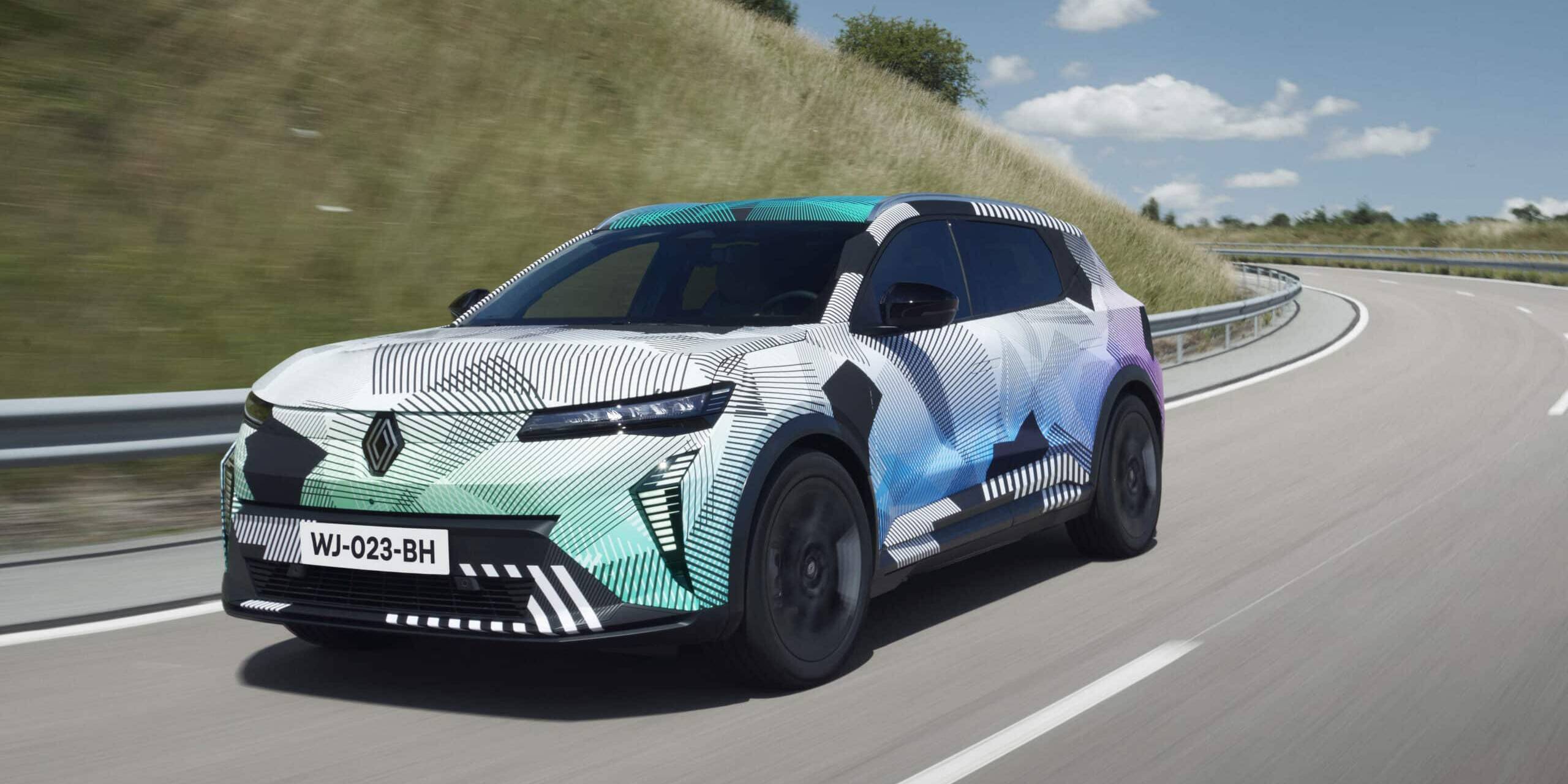 Renault Scénic E-Tech electric SUV électrique voiture électrique