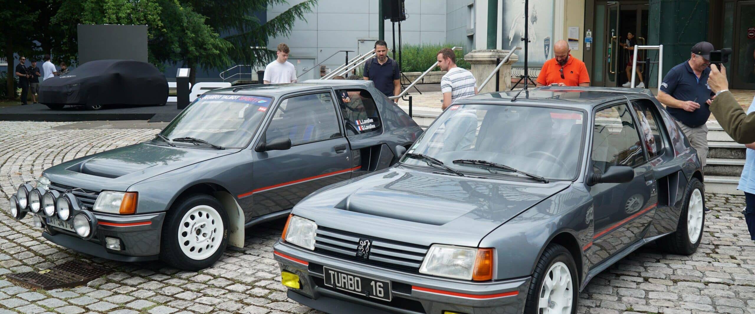 Peugeot 205 youngtimer 40 ans Peugeot 205 Peugeot 205 GTI Rétromobile