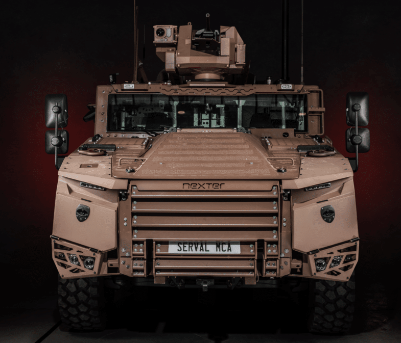 Serval Armée de Terre défilé du 14 juillet 2023 véhicule blindé