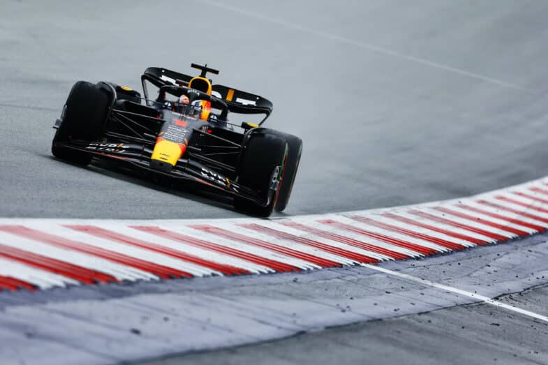 Max Verstappen Course Sprint GP d'Autriche 2023 F1 Sprint Shootout