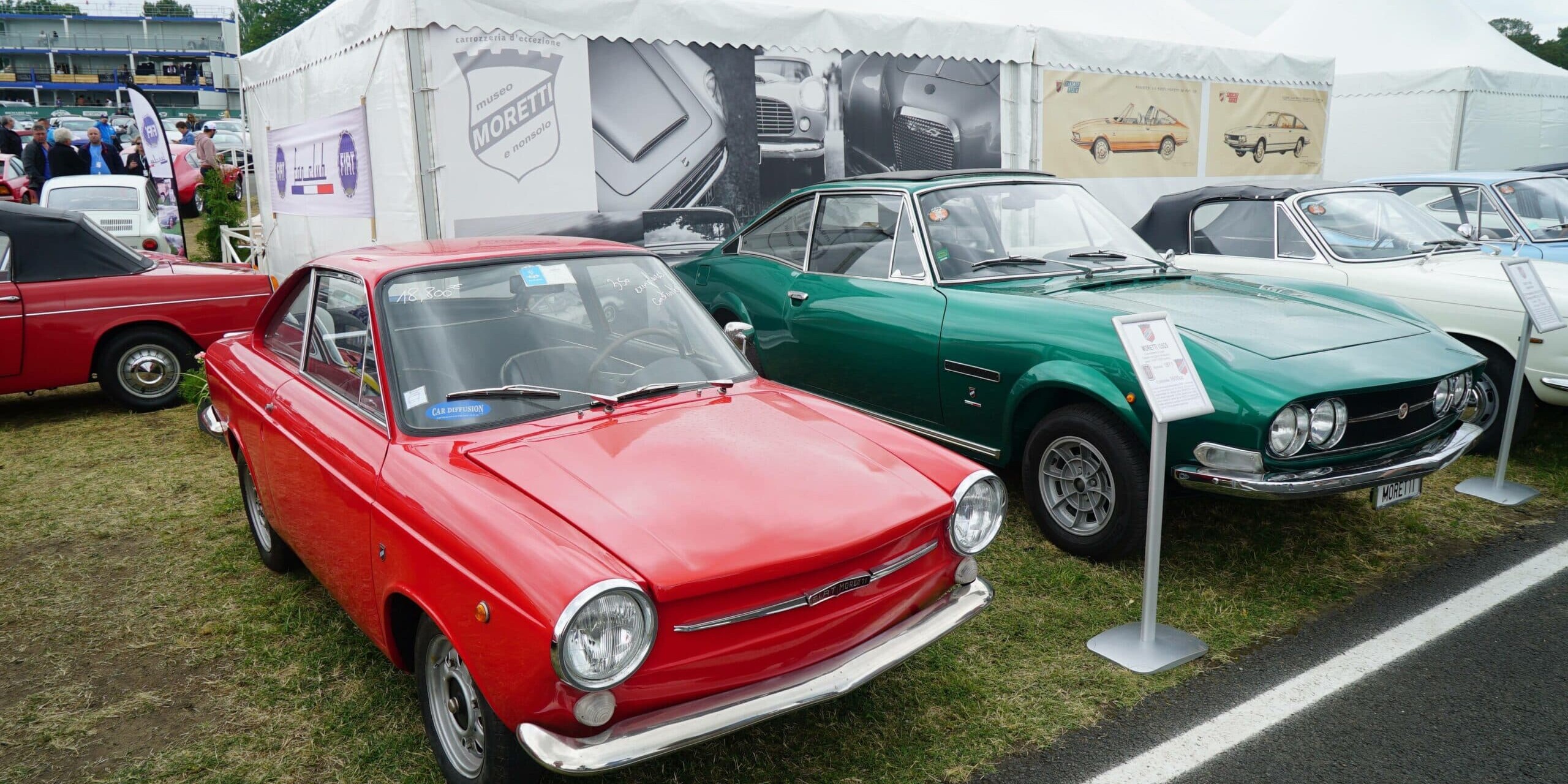Moretti Le Mans Classic 2023 Fiat Fan Club