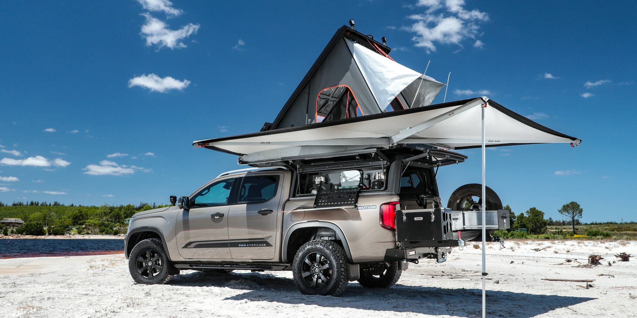 Volkswagen Amarok pick-up van-life camping-car vanlife