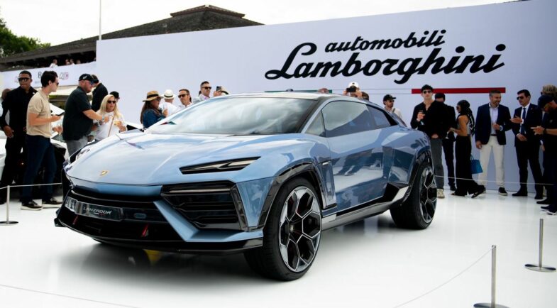 voiture électrique Lamborghini Lanzador concept-car