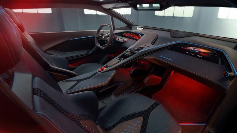voiture électrique Lamborghini Lanzador concept-car