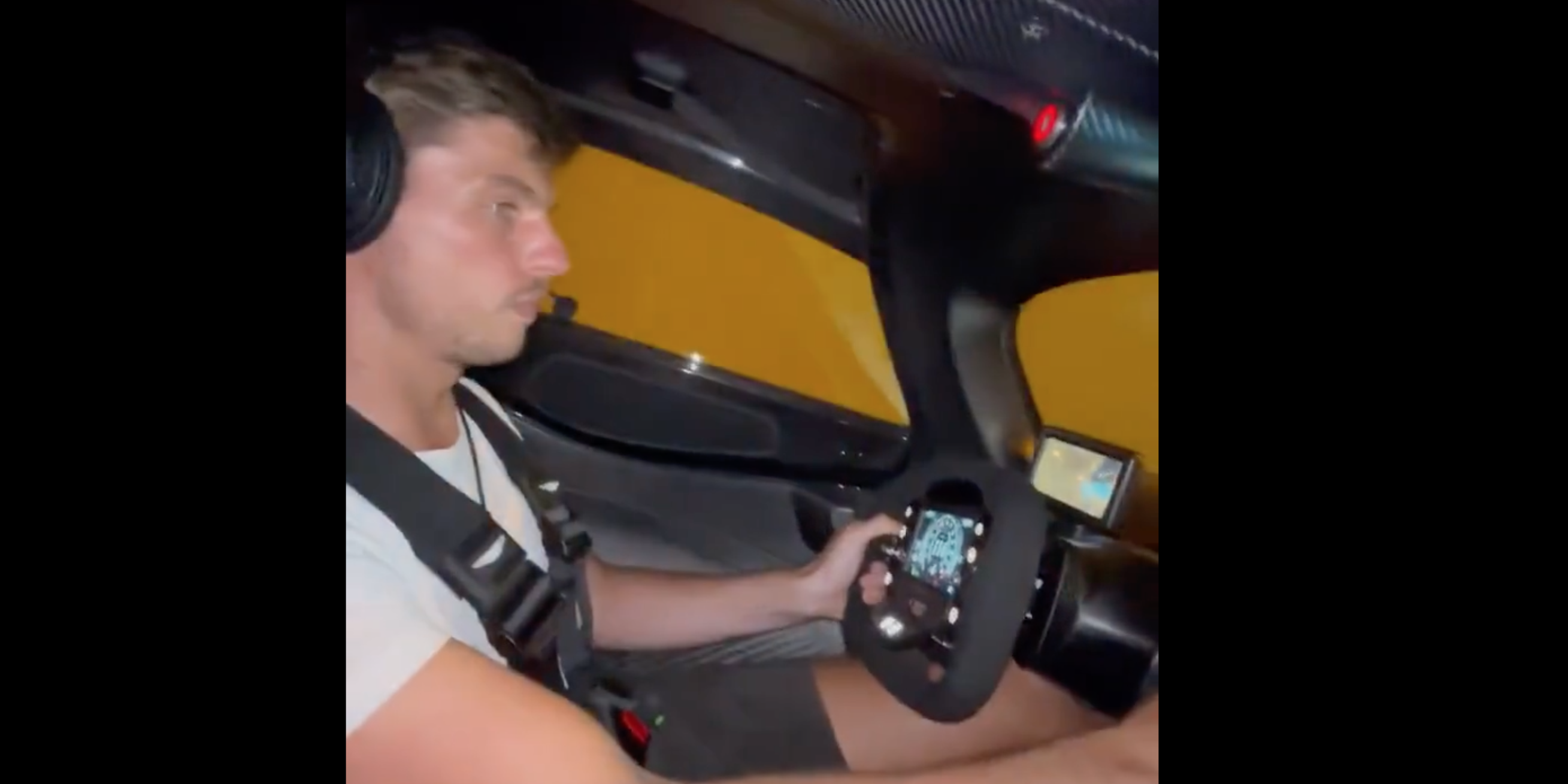 Max Verstappen vidéo A8 excès de vitesse F1 Formule 1