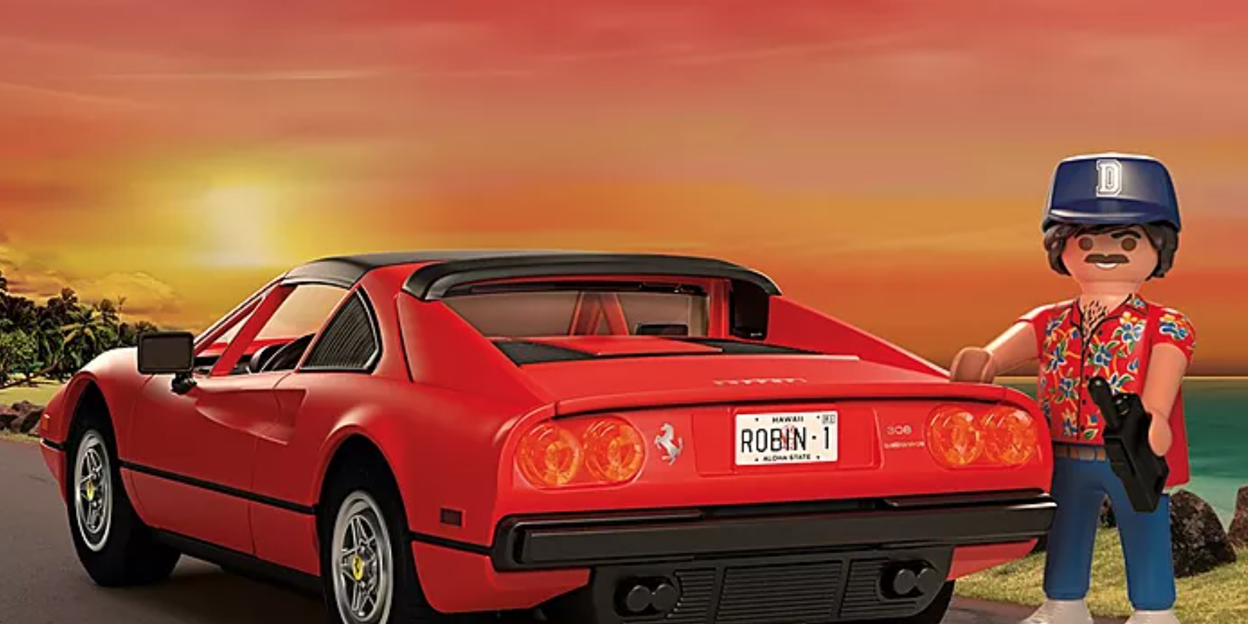 Ferrari 308 GTS Magnum Playmobil