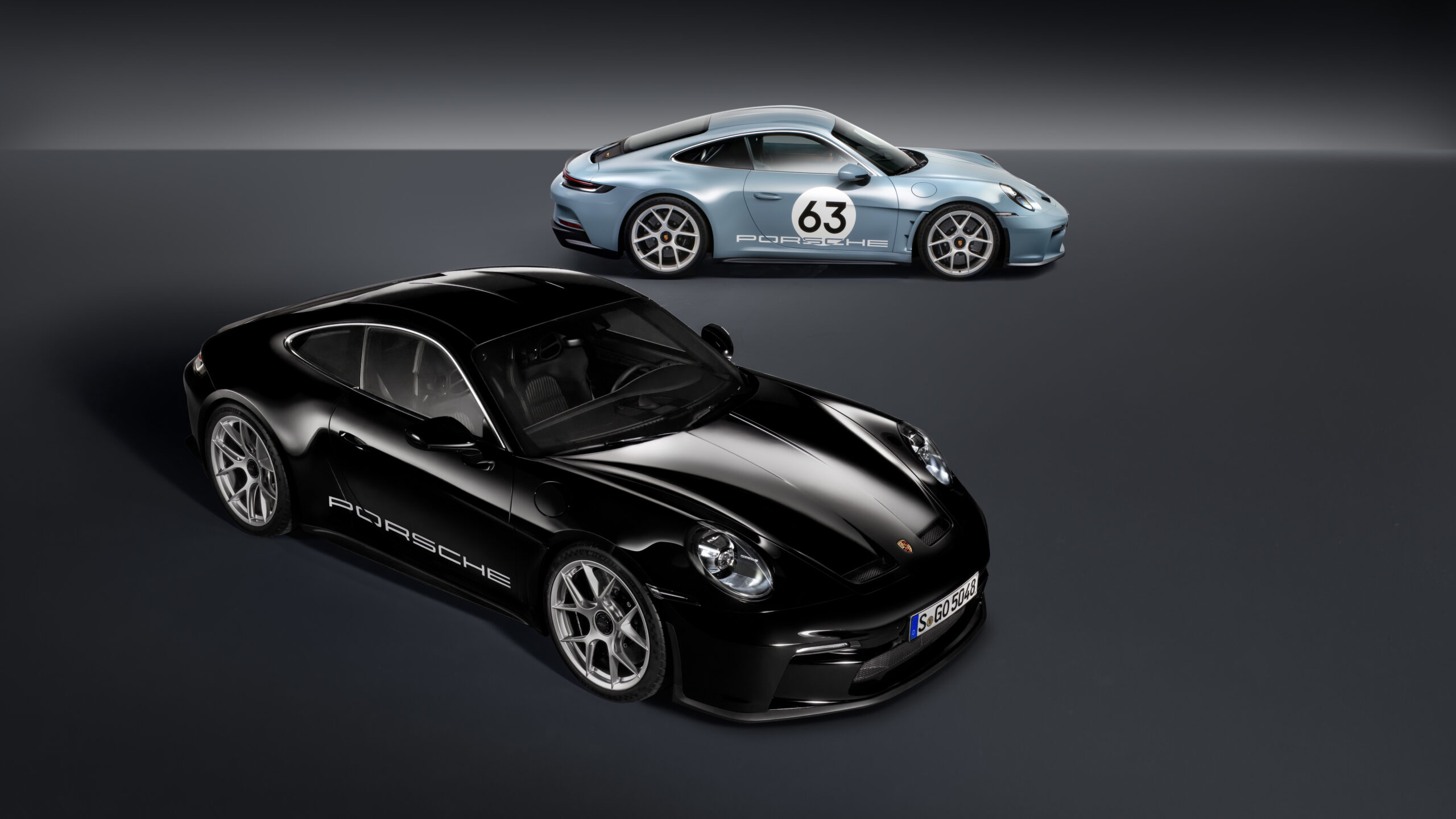 Stickers bandes Porsche de capot avant - Pro-RS