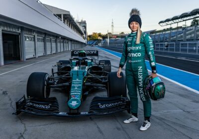Jessica Hawkins Aston Martin F1 Team