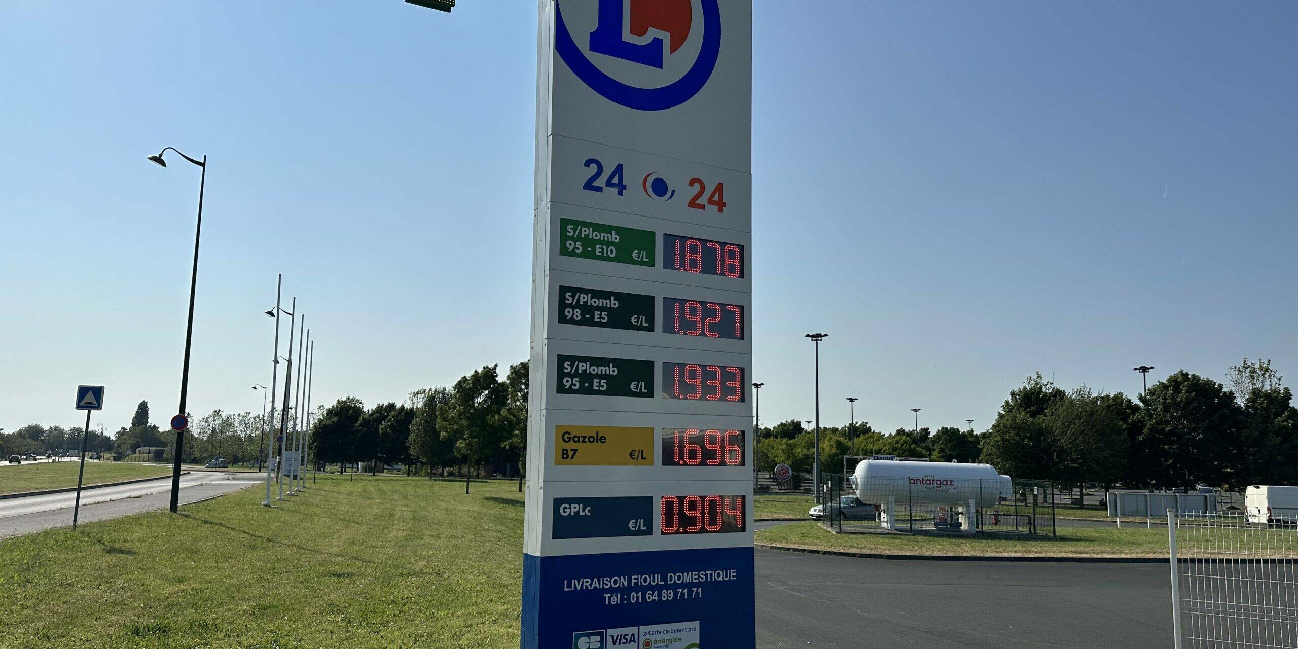 prix des carburants à prix coûtant stations-service E.Leclerc stations-service Carrefour