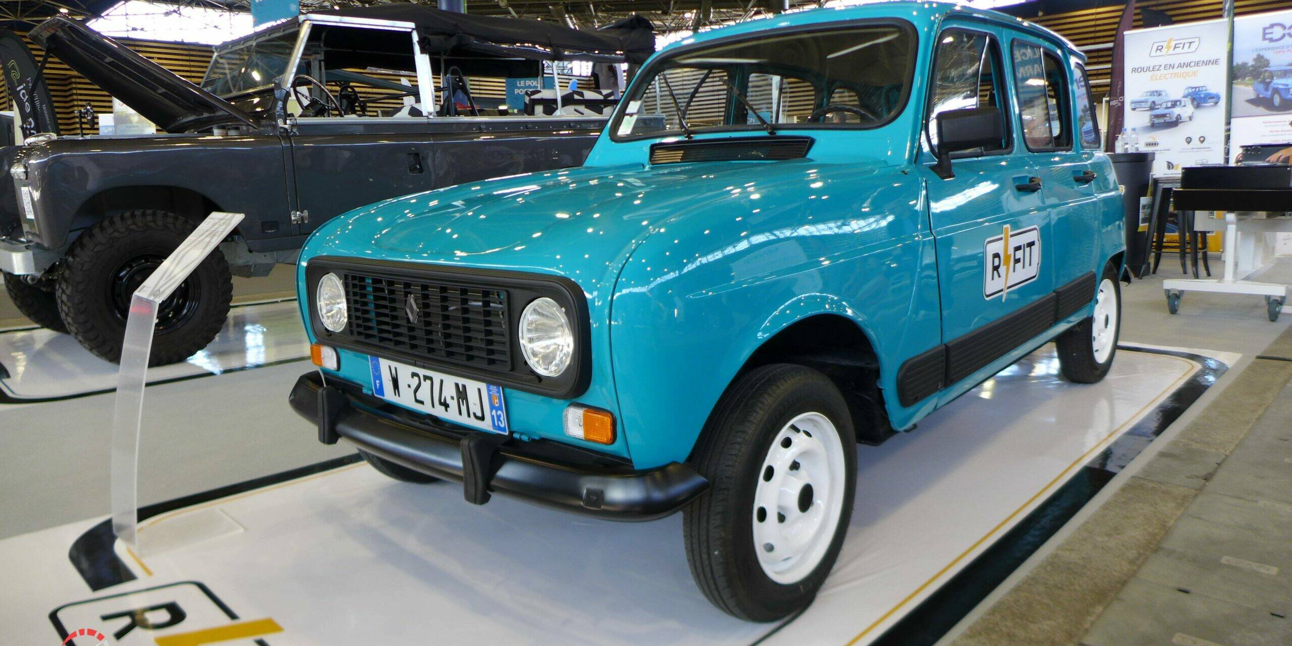 Renault 4 rétrofit R-Fit 4L Salon Automobile de Lyon