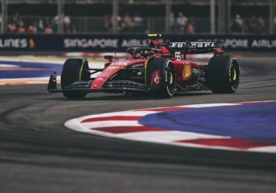 Carlos Sainz GP de Singapour 2023 winner