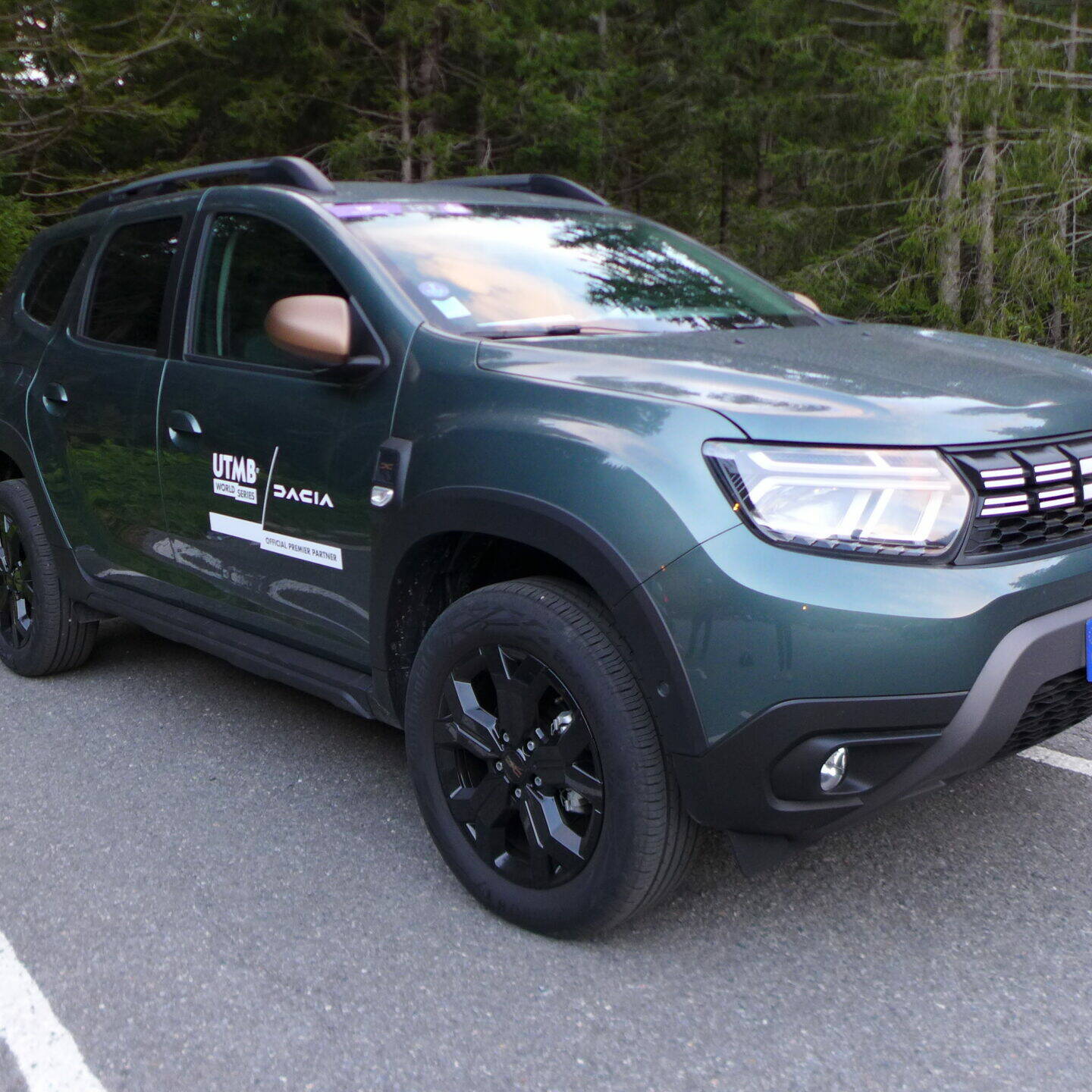 UTMB 2023 Dacia Duster trial de l'extrême Dacia Duster