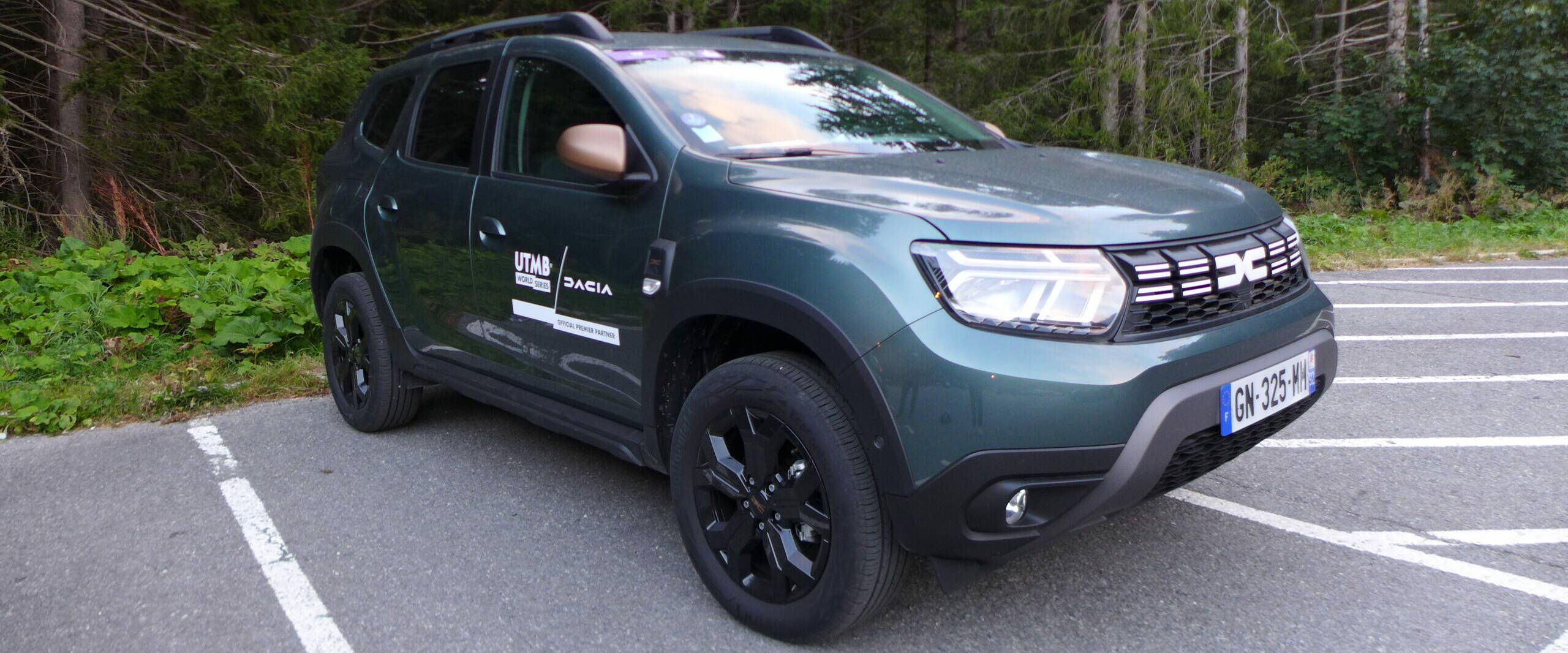 UTMB 2023 Dacia Duster trial de l'extrême Dacia Duster