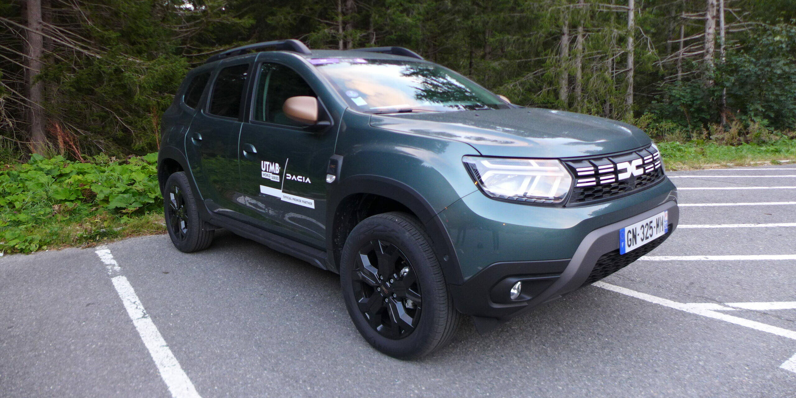 UTMB 2023 Dacia Duster trial de l'extrême Dacia Duster