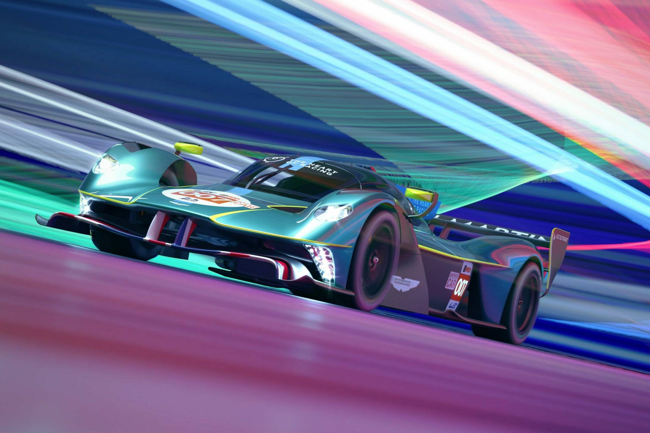 FIA WEC Aston Martin Valkyrie 24 Heures du Mans 2025