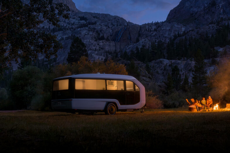 caravane électrique camping-car Pebble Flow