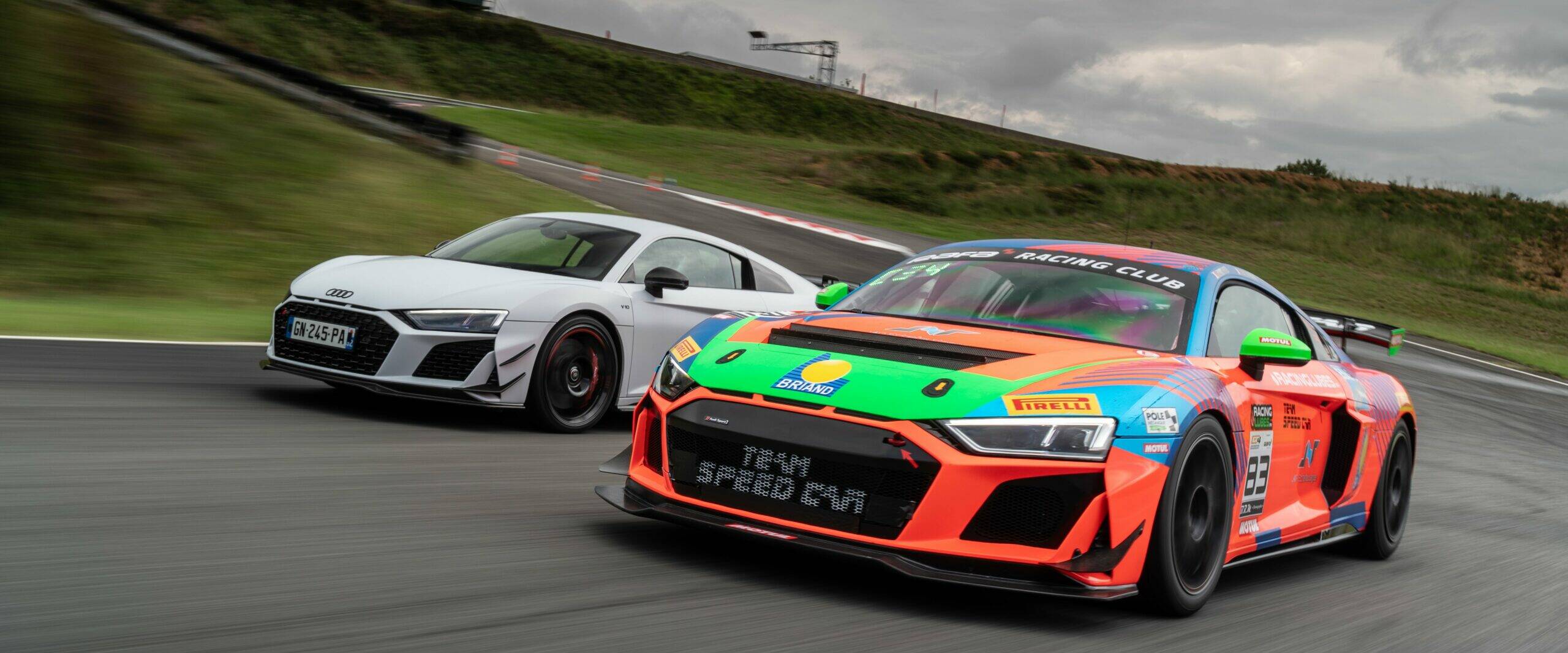 40 ans Audi Sport Circuit Pau-Arnos Audi R8