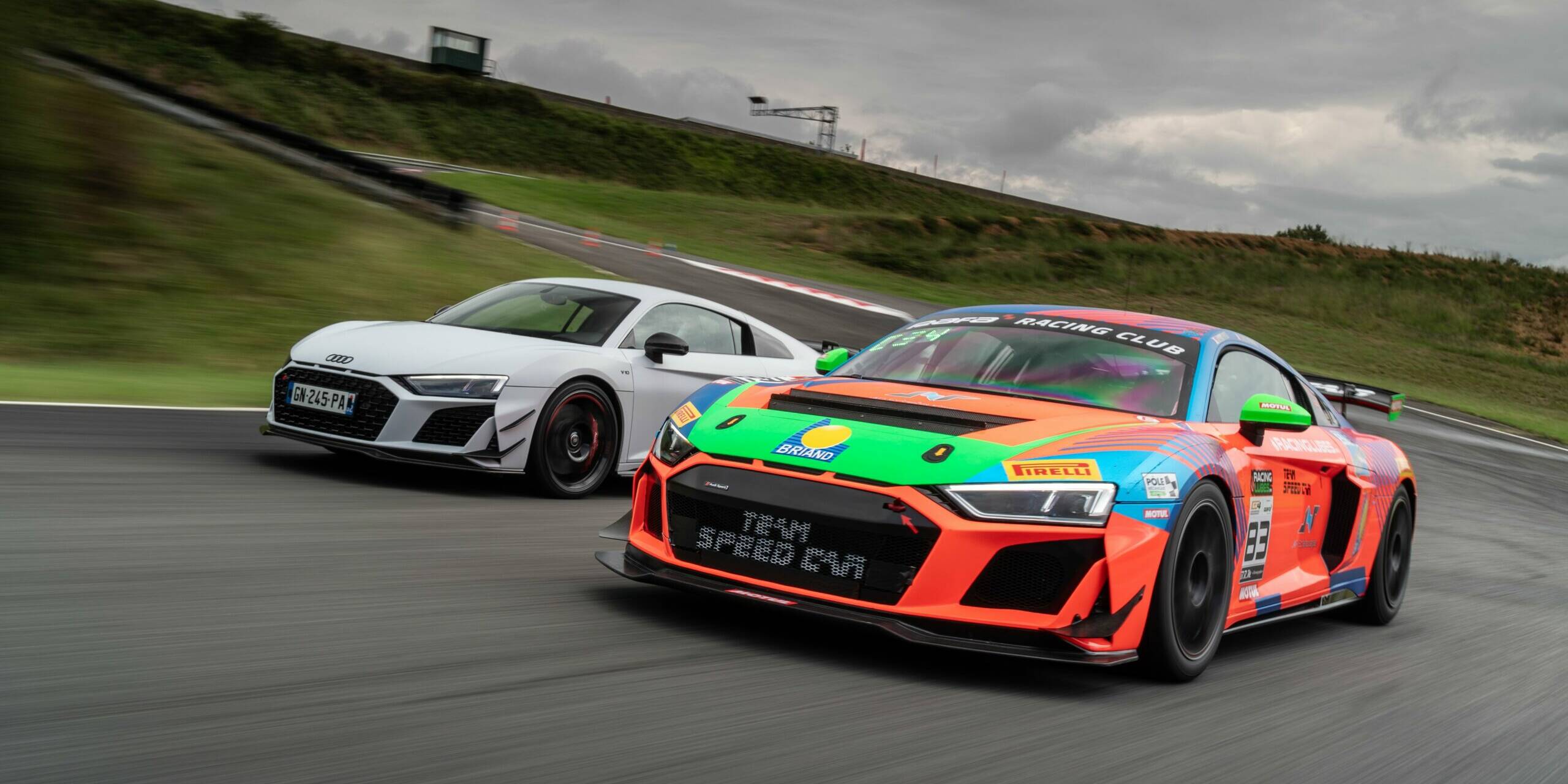 40 ans Audi Sport Circuit Pau-Arnos Audi R8