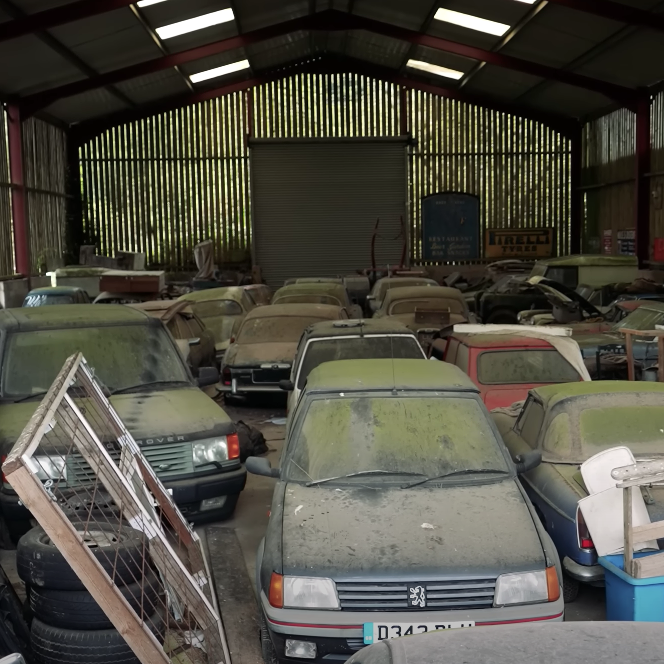 urbex garage abandonné Halloween