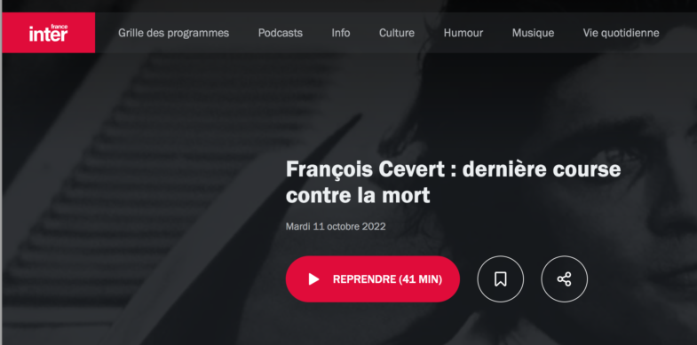 podcast François Cevert