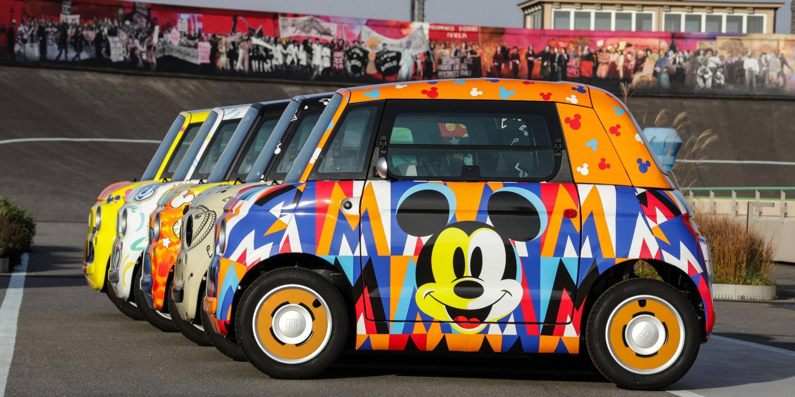 Fiat Topolino Disney Mickey voiture électrique