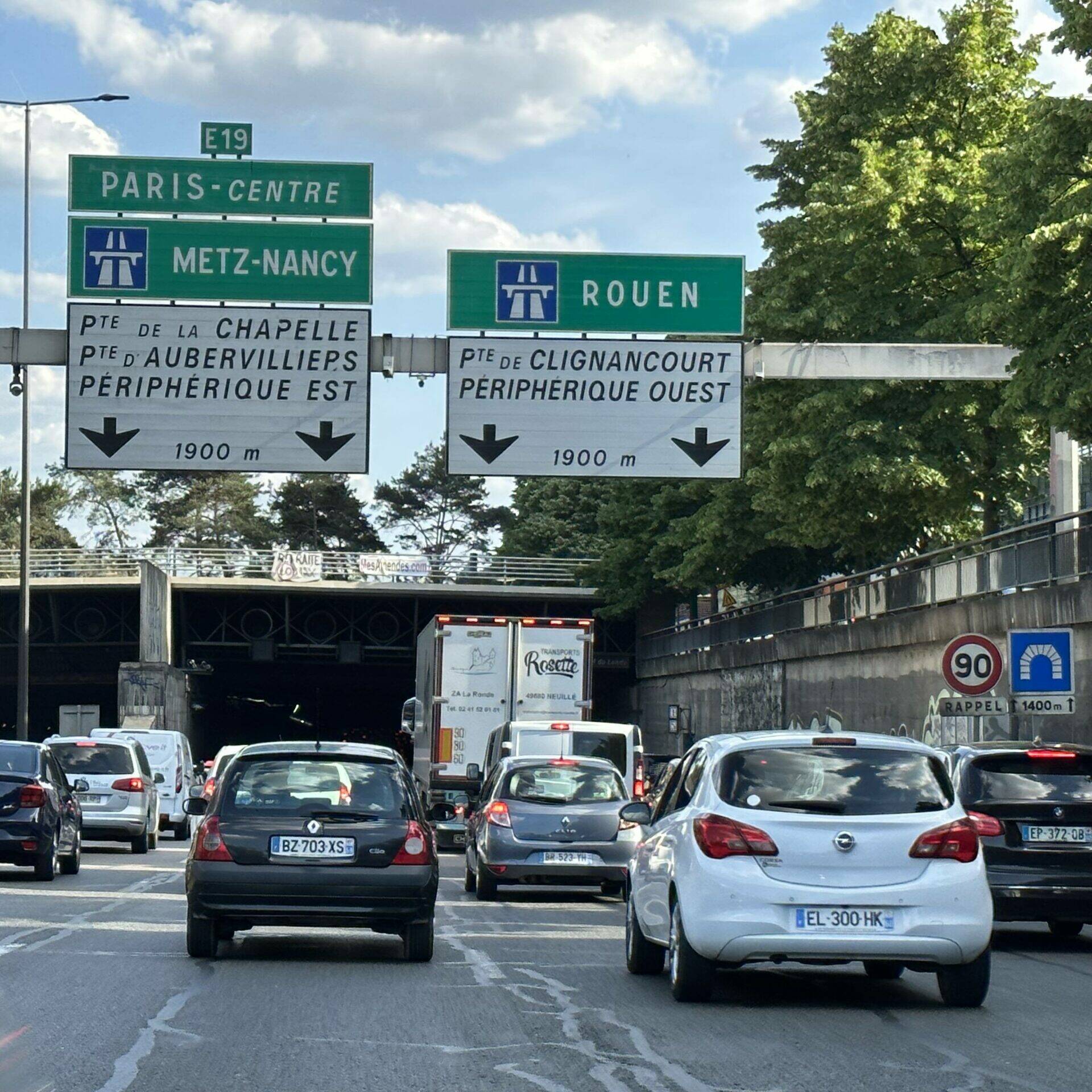 Paris périphérique 50 km/h JO Paris 2024 boulevard périphérique