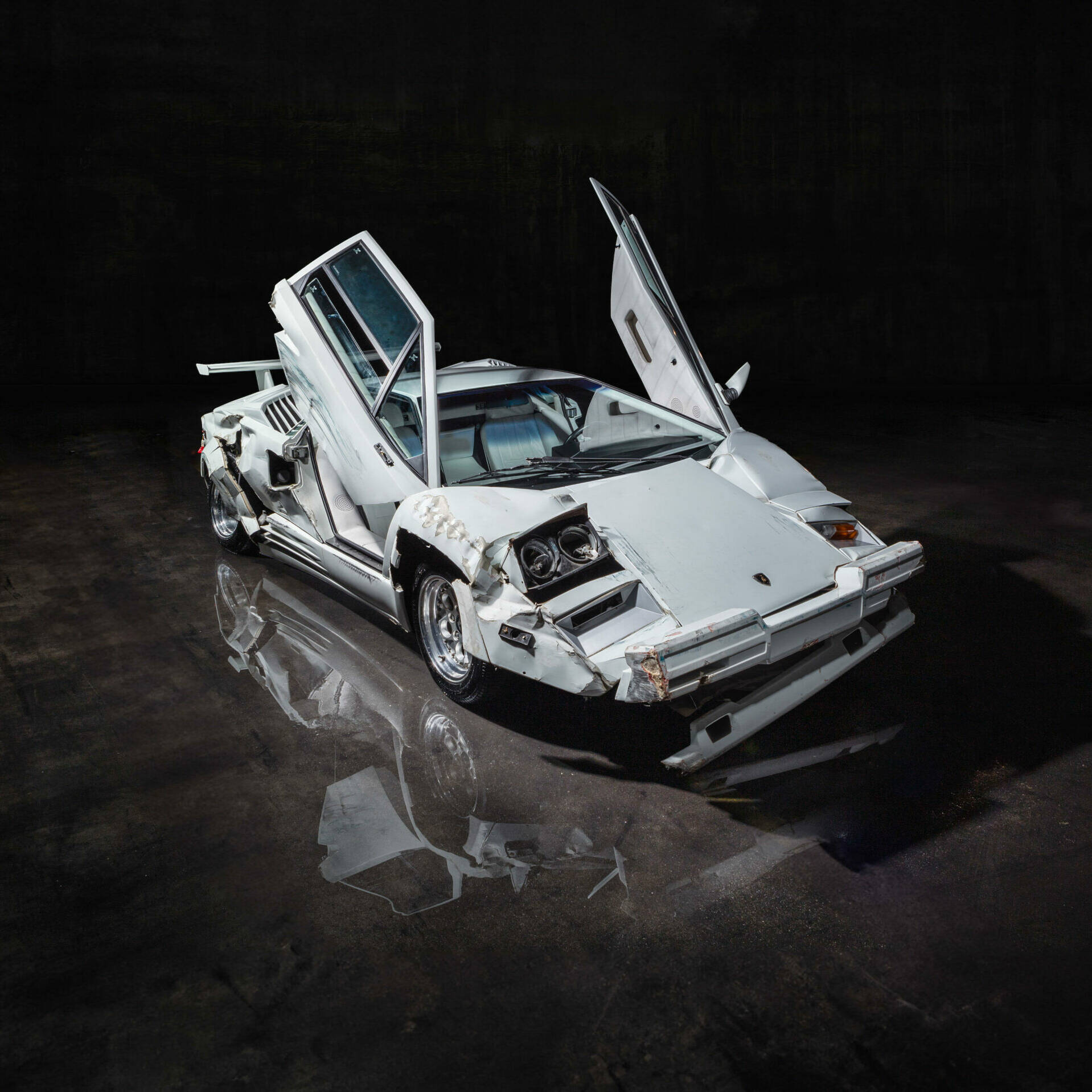 Leonardo DiCaprio Lamborghini Countach Le Loup de Wall Street