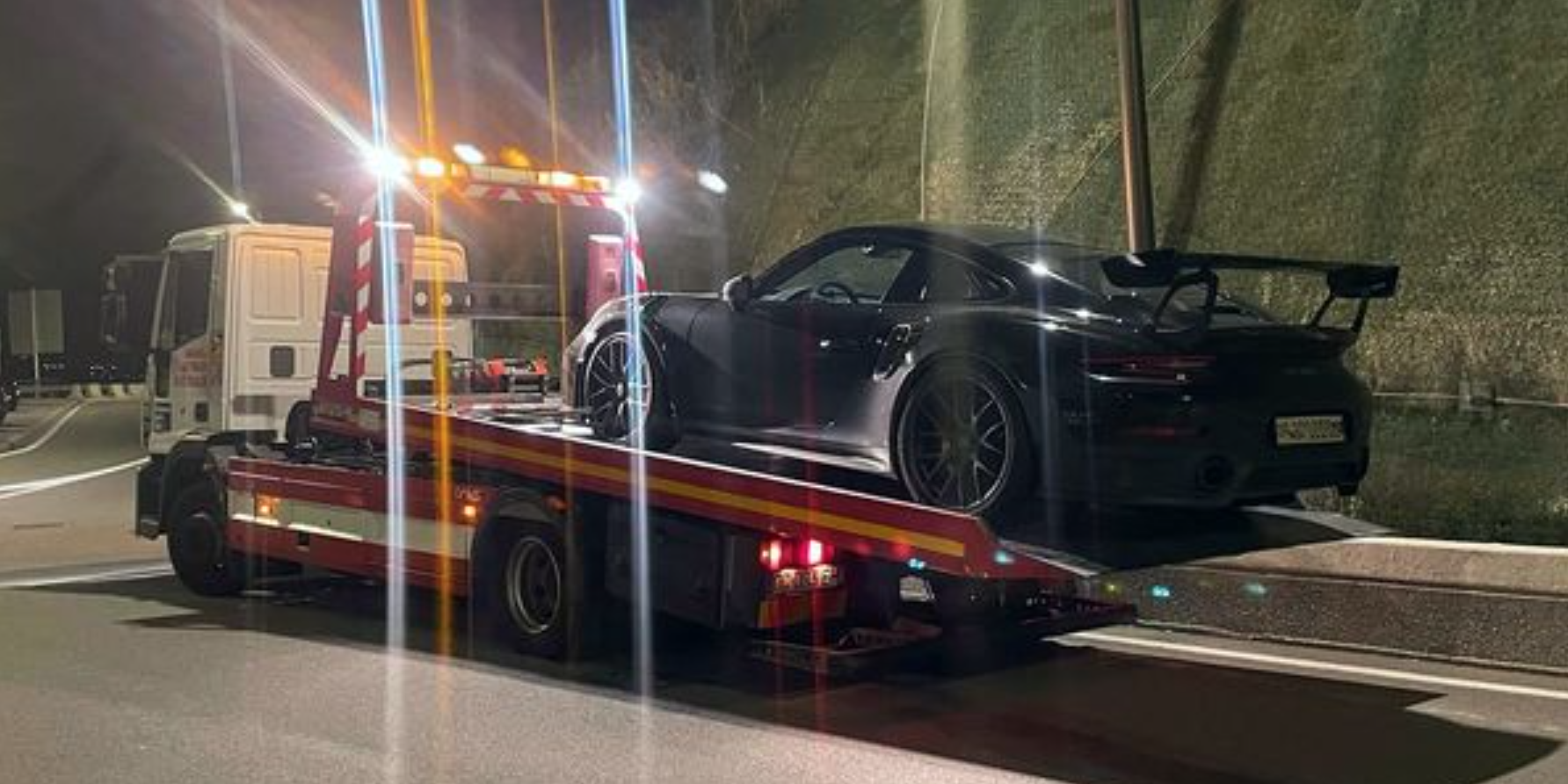 Grand excès de vitesse Porsche 911 GT2 RS
