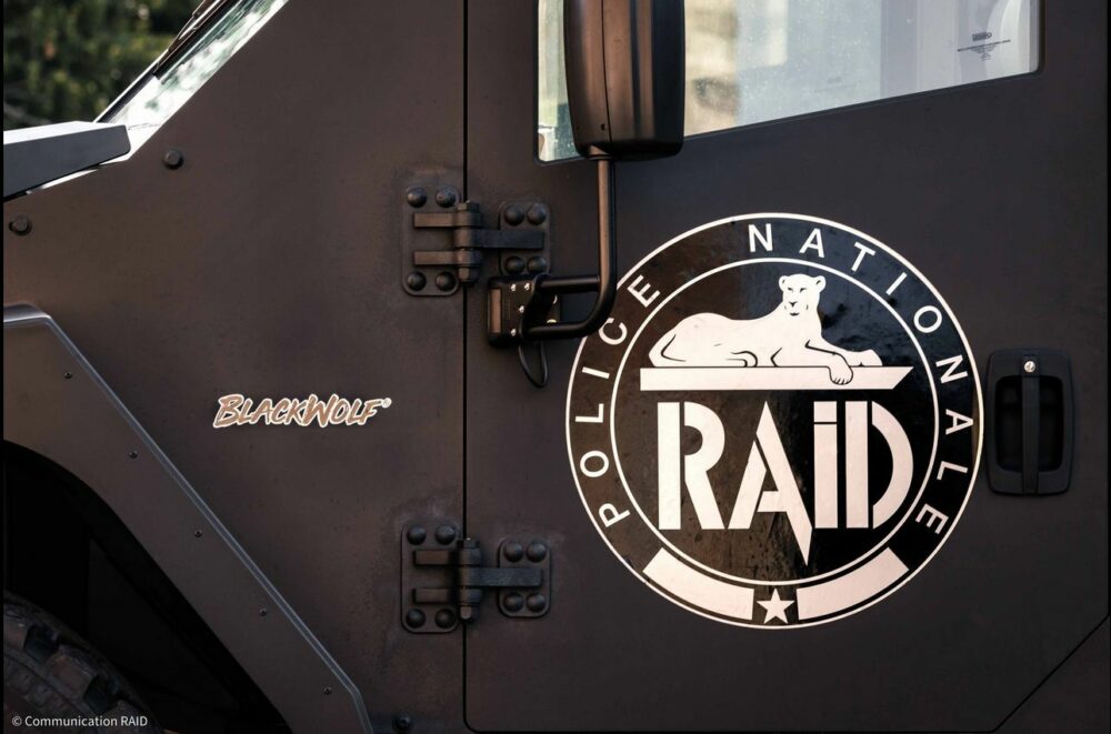 Cambli BlackWolf nouveau véhicule blindé du RAID pour les JO Paris