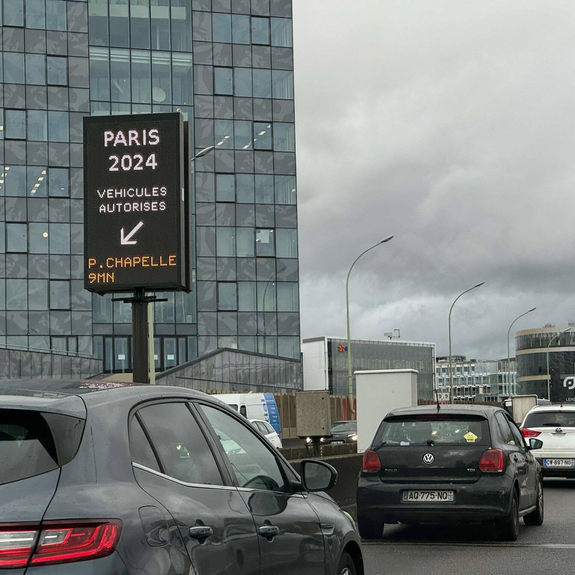 JO Paris 2024 voies olympiques Jeux Olympiques périphérique Paris 50 km/h périphérique prix stationnement SUV Paris