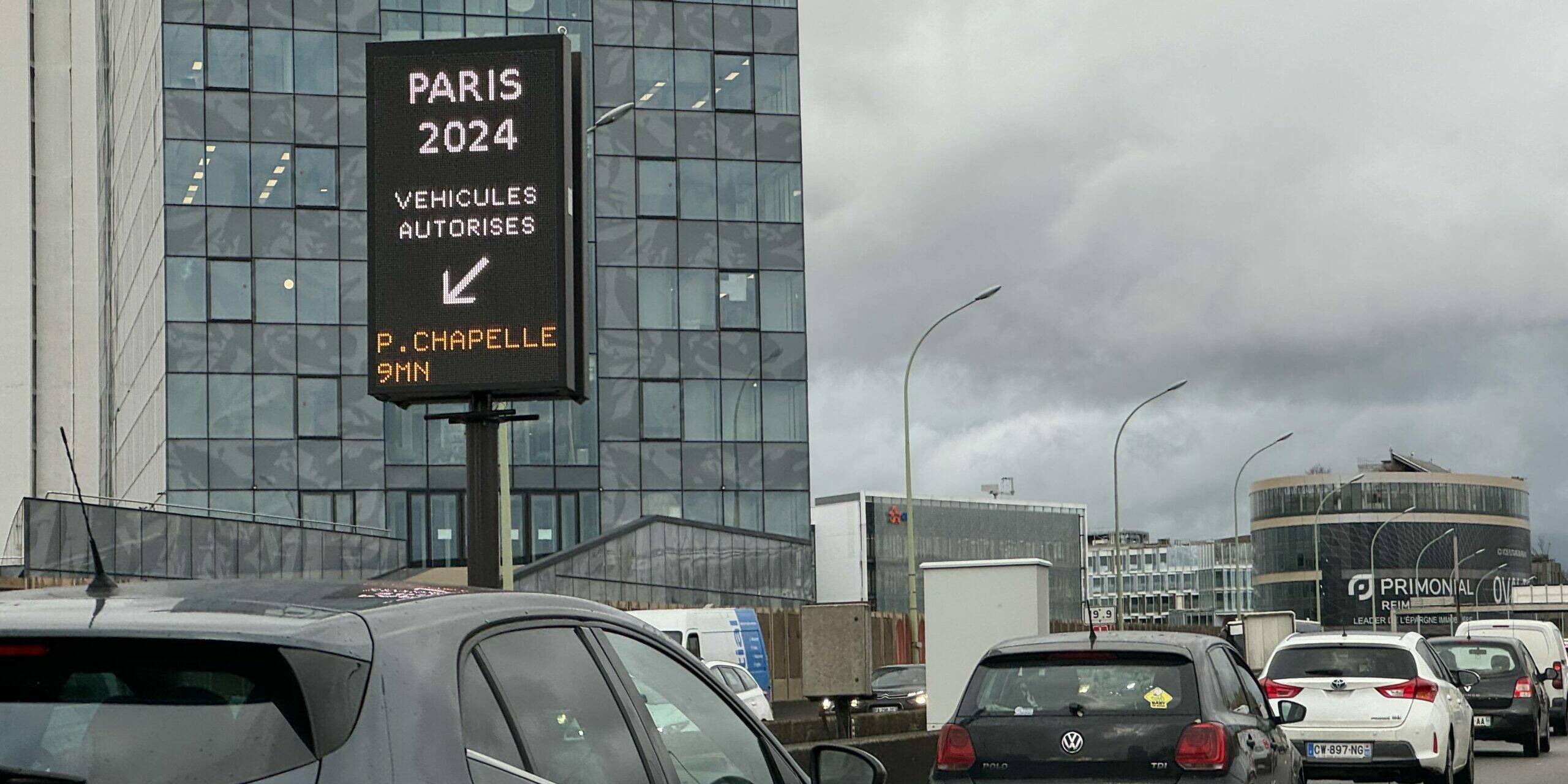 JO Paris 2024 voies olympiques Jeux Olympiques périphérique Paris 50 km/h périphérique prix stationnement SUV Paris