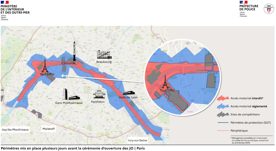 JO Paris 2024 des restrictions de circulation "olympiques