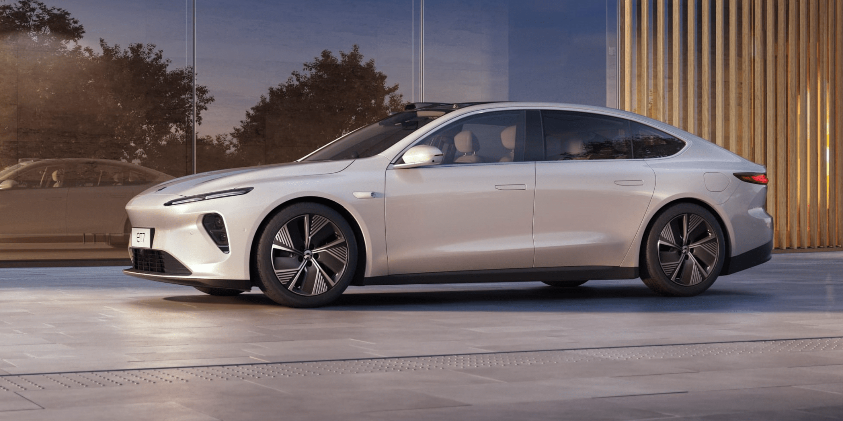 Nio ET7 voiture électrique chinoise batterie semi-solide