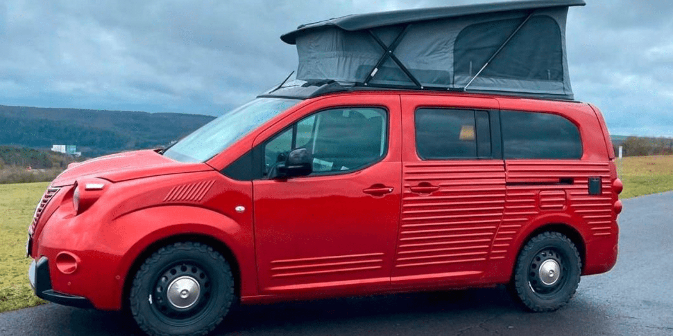 Citroën 2CV Caselani vanlife camping-car