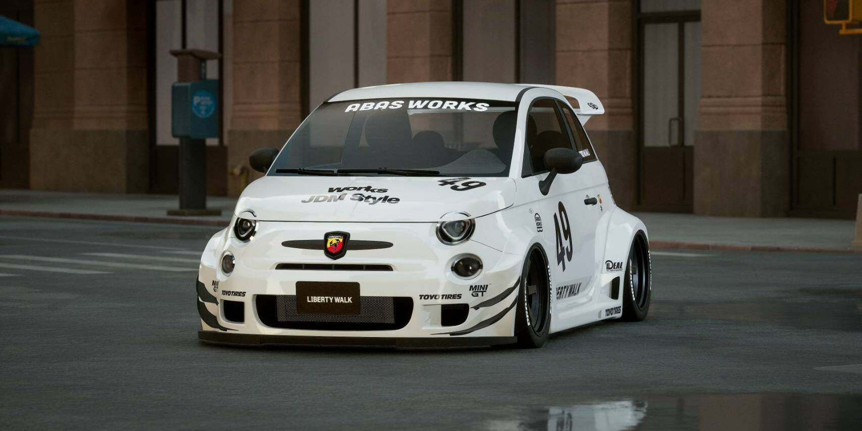 Abarth 595 Liberty Walk Fiat 500