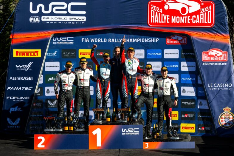 Thierry Neuville Sébastien Ogier WRC 2024 Rallye Monte-Carlo 2024