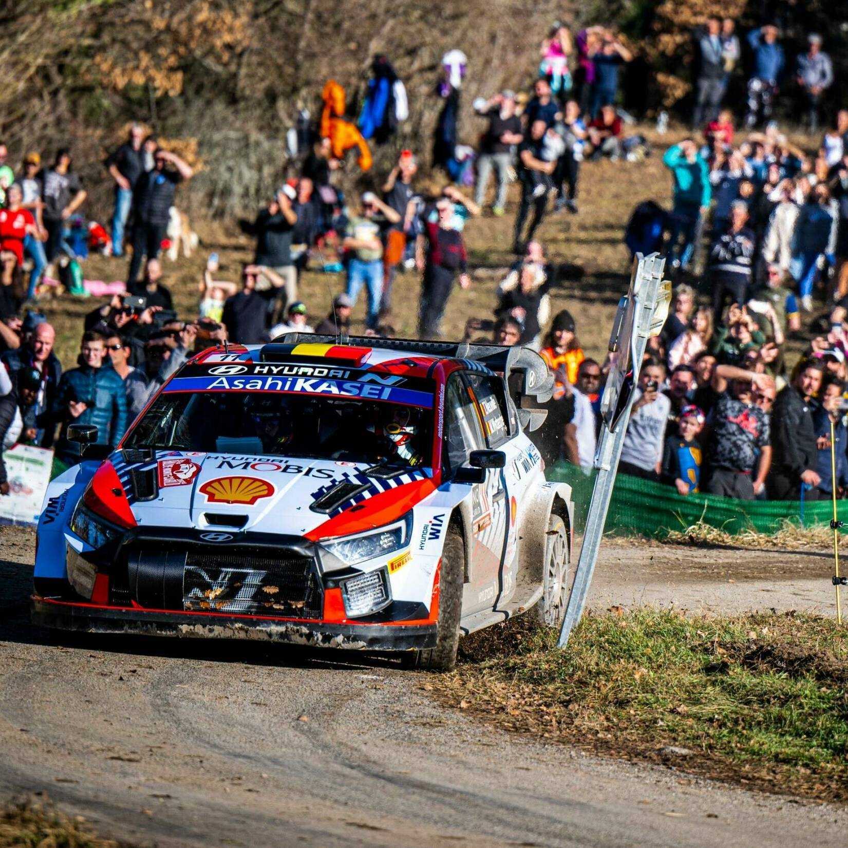 Thierry Neuville Sébastien Ogier WRC 2024 Rallye Monte-Carlo 2024