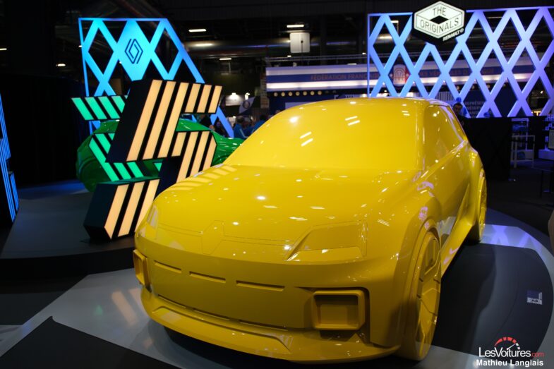 nouvelle Renault 5 électrique Renault 5 E-Tech electric voiture électrique